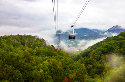 ober aerial tramway in gatlinburg