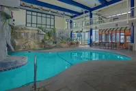 indoor pool at our Gatlinburg hotel